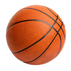 Obraz premium basketball ball isolated on white