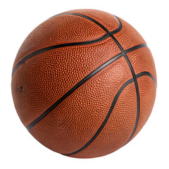 Fototapeta premium basketball ball isolated on white