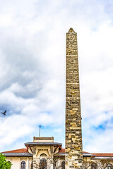 Walled Obelisk, Hippodrome of Constantinople, Istanbul, Turkey. Emperor Constantine built another...