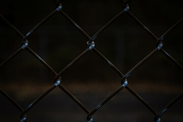 Through the Chain Link