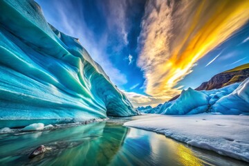 Bold Color Freeze Motion Photography: Matte Finish, Low Angle Abstract Art Stock Photo