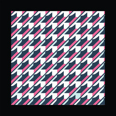 Fototapeta premium Creative Abstract Geometric Seamless Patterns for Artistic Pattern Design - Perfect Stylish Textures and Modern Backgrounds in Vector Illustration Format.