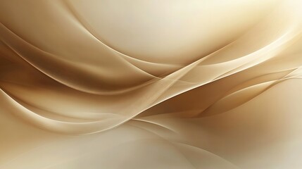 Abstract Brown Waves Elegant Design Background