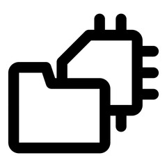 Fototapeta premium data icon