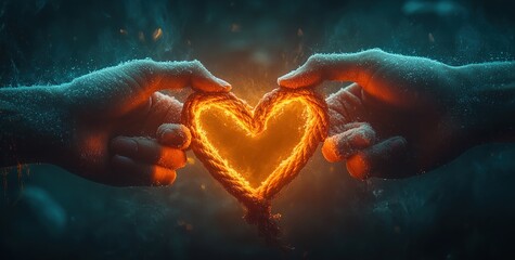 Love and Relationship Challenges Heart Shape Tug of War Emotional Connection Counseling Intimacy Trust Marriage Affair Commitment