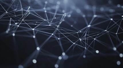 Obraz premium Abstract Network Connection