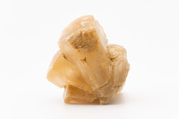 石膏の結晶の原石