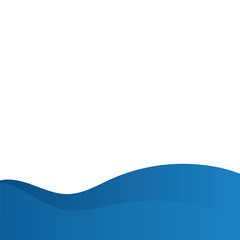 Blue Gradient Footer