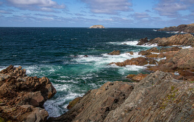Canada, Newfoundland and Labrador. Bonavista coastline