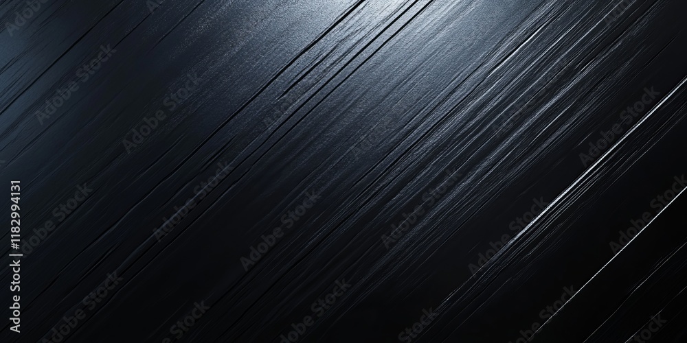Aufkleber Dark abstract background with diagonal lines and metallic texture.