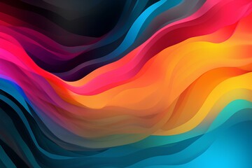 Obraz premium abstract rainbow background