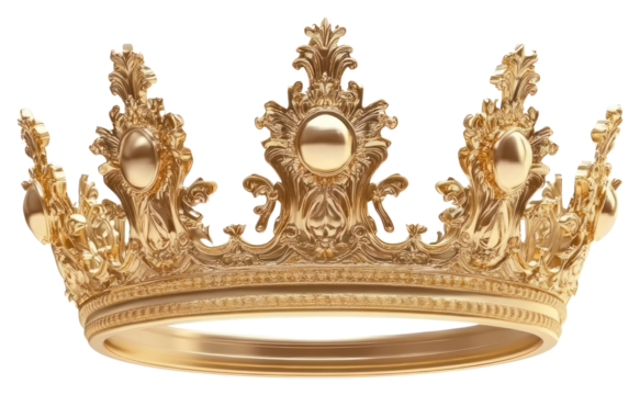 PNG Real golden crown accessories accessory chandelier.
