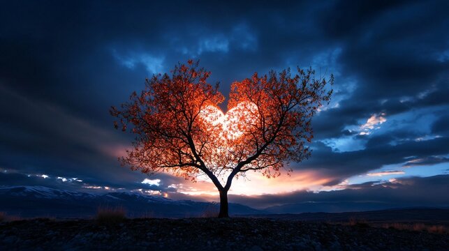 Heart tree