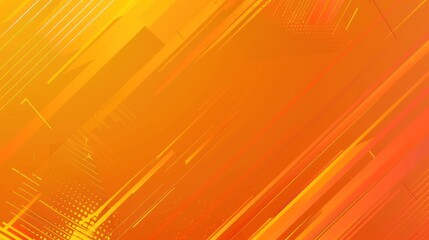 Obraz premium Abstract Orange and Yellow Lines Background