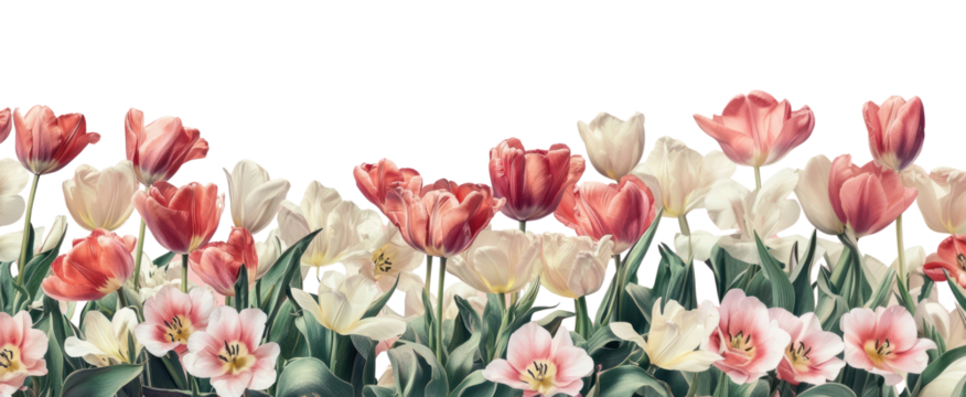 PNG Tulip flowers borders tulip background nature.