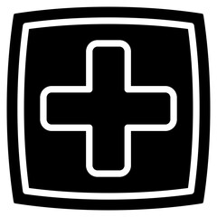 Obraz premium Medicalcross Icon