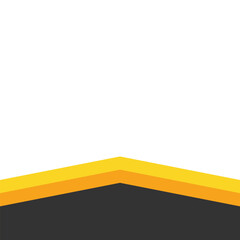 Geometrical Footer Vector