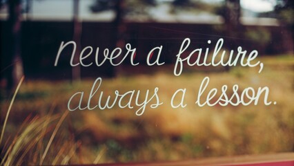 Transforming setbacks into success a personal journey of growth and learning in life's challenges