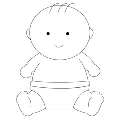 아기 아가 라인