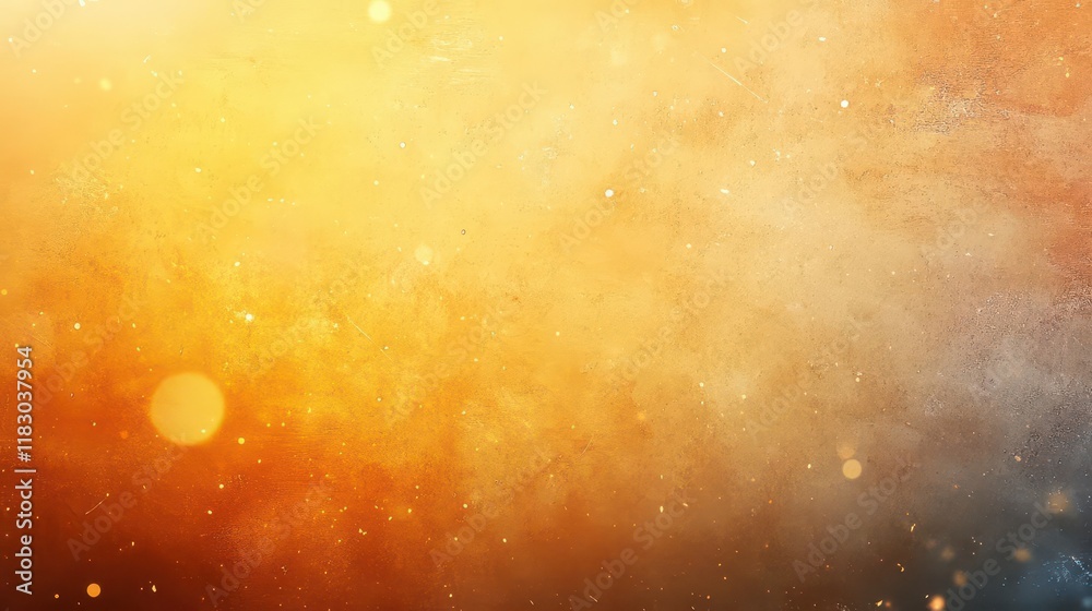 Fototapete vibrant and warm abstract background with bright orange and yellow gradients illuminating the scene 
