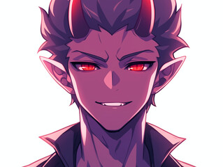 Intriguing Demon Portrait Art