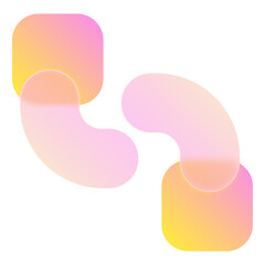 Mobile Phone Business Pink Peach App Glassmorphism UI Icon Sign and Symbol Design Illustrator Png Svg