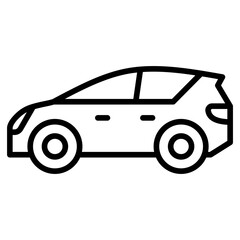 Hatchback Car icon