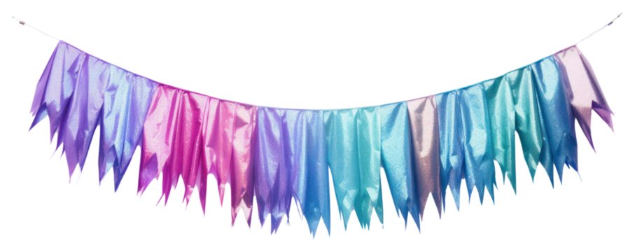 PNG Party cloth banner purple white background clothesline.