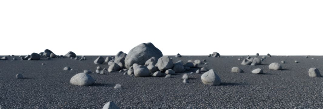 PNG Boulder field sky outdoors nature.