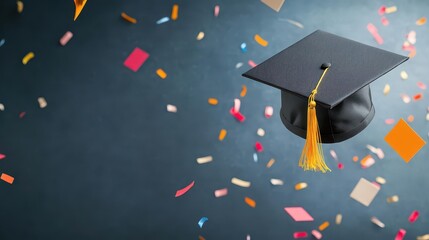 graduation celebration ideas, Realistic Photo, copy space for text