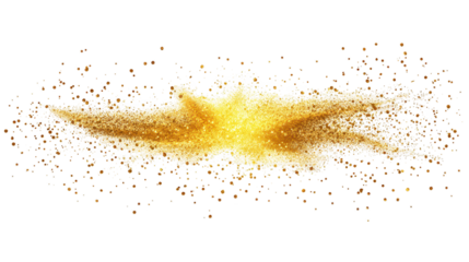 Luxurious gold glitter texture on a dark background for festive celebrations sparkling
