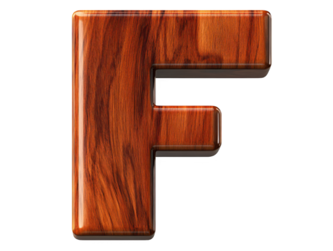 Rustic wooden letter f, a vintage alphabet block for crafts and home decor 