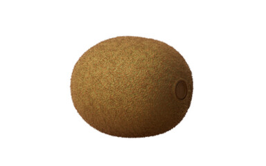 Kiwi fruit with sweet and refreshing taste, 3d rendering.