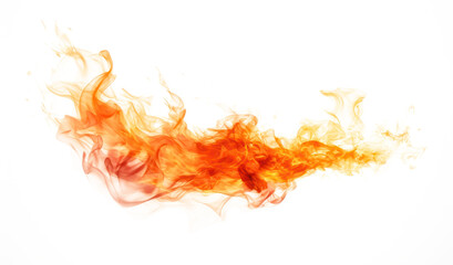 PNG fiery orange flame motion