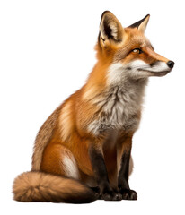 Fototapeta premium PNG Red fox wildlife animal mammal.