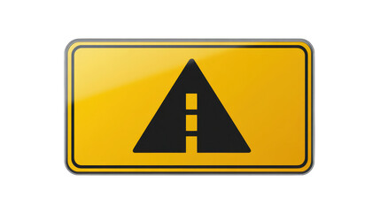 Road sign with arrow, clear direction and navigation for travelers