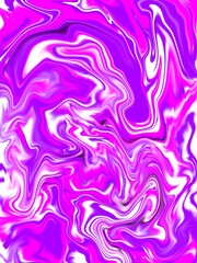 liquid marble, pink, purple, white
