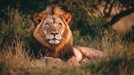 Obraz premium animal species not to miss in Tanzania - exceptional wildlife of Tanzania, observe on a safari. Aerial photography showcasing the spectacular natural beauty of Tanzania. An epic scene that evokes awe,