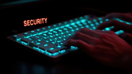 Cybersecurity measures in action protecting digital systems in a high-tech environment