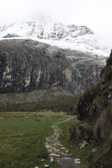 path in the mountains
