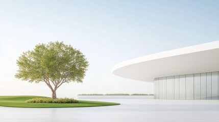 modern office building