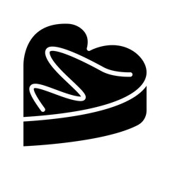 Valentine chocolate icon