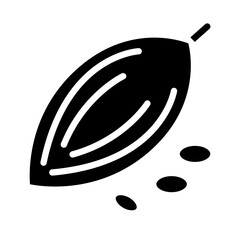 Cocoa beans icon