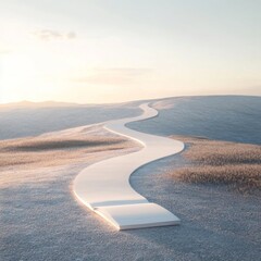 Fototapeta premium road in the desert