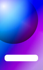 Flat set of balloons, circles and lines, vector design elements, display screens