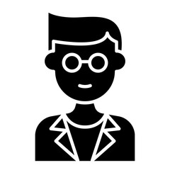 Man teacher icon