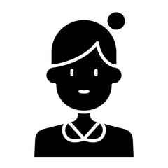 Woman teacher icon