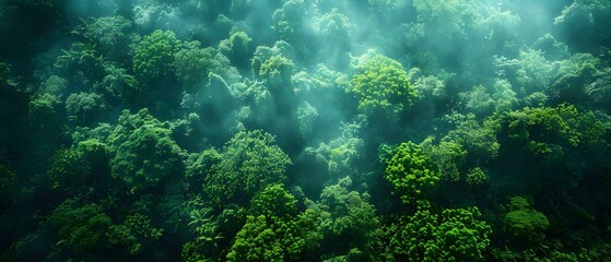 Naklejka premium Lush Underwater Scene of Vibrant Coral Reef and Green Algae in Ocean Depths