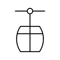 cable car line icon