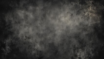 Obraz premium Dust and scratch aesthetics. Layer for editing old photographs. Abstract black grunge background. Space for additional content